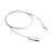 CANYON Nabíjecí kabel USB-C – USB 2.0 / 1 m / bílá