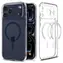 Spigen Ultra Hybrid MagSafe ochranný kryt pro Apple iPhone 17 Pro Max modro-čirá