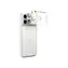 Spigen Glass tR EZ Fit Optik Pro XL sklo na fotoaparát pro Apple iPhone 17 Pro stříbrná