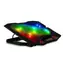 EVOLVEO Ania 5RGB černá / chladící podložka pro notebook do 15.6" / 1x 125 mm & 4x70 mm ventilátor / RGB podsvícení