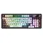 Redragon K719GF-RGB-PRO Artemis Pro bílo-černá / Bezdrátová herní klávesnice / mechanická / RGB / USB / BT / US
