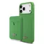 Lacoste Iconic Petit Pique MagSafe Zadní Kryt + Peněženka pro iPhone 17 Pro Max Green