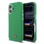 Lacoste PVC Iconic Petit Pique Metal Logo MagSafe Zadní Kryt pro iPhone 16 Estragon Green
