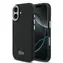 Lacoste PVC Iconic Petit Pique Metal Logo MagSafe Zadní Kryt pro iPhone 17 Black