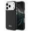 Lacoste PVC Iconic Petit Pique Metal Logo MagSafe Zadní Kryt pro iPhone 17 Pro Black