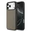 Mercedes Leather The Move MagSafe Zadní Kryt pro iPhone 17 Pro Max Taupe