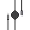 FIXED Opletený kabel Power Watch Cable s konektory USB-C/USB-C a Apple/Samsung Watch nabíječkou 1.5m PD 60W šedý
