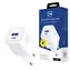 3mk Hyper Charger PD 33W GaN QC4+ bílá / nabíječka / USB 1xA+1xC