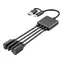 Sandberg USB-C/A to 2A+2C Splitter