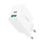 Joyroom JR-TCF21 Síťová nabíječka bílá / 1x USB-C + 1x USB-A / 20W