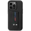 BMW Zadní kryt Grip Stand Hot Stamp pro iPhone 14 Plus / 15 Plus černá