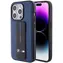 BMW Zadní kryt Grip Stand Bicolor pro iPhone 15 Pro tmavě modrá
