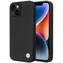 BMW Zadní kryt prošívaný kožený pro iPhone 14 6,1 černá