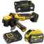 DeWalt DCG409VST1 / Aku úhlová bruska / 125mm / 18V&54V XR / 1x 6.0 Ah