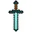 Rozbaleno - Paladone Diamond Sword Light Minecraft / Stolní lampa / 3x AAA / rozbaleno