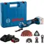BOSCH GOP 185-LI Professional / Aku oscilační multibruska / 18V / Li-ion / 20000 min-1 / Oscilace 1.7°/ 1x 4.0 Ah