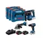 BOSCH 0615A5009G / Aku sada GSR 18V-65 & GBH 18V-22 & GWS 18V-8 / 2x Aku 5.0 Ah / 3x kufr / nabíječka