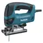Makita 4350FCTJ / Přímočará pila s regulací a předkyvem / Zdvih 26 mm / 720 W / až 2.800 zdvihů min-1 / LED osvětlení