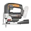 WORX WX543.9 / Aku Přímočará pila / 20V / zdvih 24 mm / až 2600 zdvihů-min / Řezná hloubka 80 mm / bez Aku
