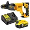 DeWalt DCH263P1 / Aku Kombinované kladivo / 18V / 5.0Ah / 1.165 ot-min / 4.300 úderů-min / 3.0J / SDS-plus