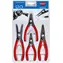 Knipex 00 20 03 SB Sada precizních kleští na pojistné kroužky 4-dílná