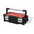 Keter Cantilever Tool Box 18" černá / Skříňka na nářadí / 46 x 14.5 x 24 cm