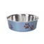 Karlie Miska nerezová s plastovým opláštěním metalická modrá 14cm 450ml