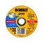 DeWalt DT43902 / Řezný kotouč na nerez kov / Průměr 125x22.2 mm / Šířka 1.0 mm