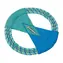 Ruffwear Pacific Ring Aurora Teal 27cm / Hračka pro psy