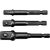 YATO YT-04685 / Sada adaptérů 3ks / HEX 1/4 | 3/8 | 1/2