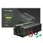 Qoltec 51933 Monolitový měnič napětí / 600W / 1200W / Vstup 12V / 1 x 230V / 1x USB
