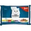 Purina Gourmet Perle Duo 4x 85 g / pro kočky / jemné kousky s kuřecím & hovězím & lososem