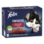 Purina Felix Fantastic country flavors in jelly 12x 85g / Kapsičky pro kočky / kuřecí & hovězí & králičí & jehněčí