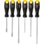 Deli Tools EDL620006 Sada šroubováků s magnetem / 3x plochý / 3x křížový