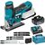 Makita DJV185RF1J / Aku Přímočará pila / 18V / Délka zdvihu 23 mm / 3.000 z-min / bez Aku