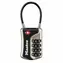 Master Lock 4697EURDNKL Visací kombinační zámek TSA