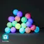 Nedis Dekorativní Světla SmartLife / Party Lights / Wi-Fi / bílá / RGB / 20 LED's / 10 m / Android