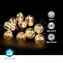 Nedis Dekorativní Světla SmartLife / Party Lights / Wi-Fi / 10 LED's / 9.00 m / Android / Průměr žárovky: 45 mm