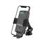TechniSat Smartcharge 2 Nabíjecí držák telefonu do auta černá / 65-100 mm / do mřížky / na sklo / Qi / USB-C / 10W