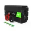 Green Cell Měnič napětí z 12V na 230V - 1000W/2000W - modifikovaný sinus