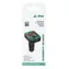 iPEAX Bluetooth FM Transmitter černá / RGB / USB-A + USB-C / BT