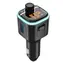 Navitel BHF04 MAX transmitter do auta černá / USB-C / USB-A / Bluetooth / Hands free / microSD