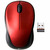 Logitech Wireless Mouse M235 červená / optická myš / 3 tlačítka / 1000dpi