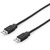 eQuip USB 2.0 Cable A->A 1,8m M/M, black