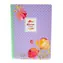 PUKKA Školní sešit A5 Blossom lila / Formát: A5 / Počet stránek: 40 / Linka (8 mm)