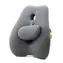 Powerton Bederní opěrka šedá / ergonomická / paměťová pěna