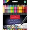 FABER-CASTELL Grip Finepen Popisovač - 0.4 mm plastové pouzdro 30 ks