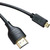 PremiumCord Kabel HDMI A - HDMI micro D, 5m