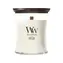 WoodWick White Teak 275g - váza střední / doba hoření: až 65h