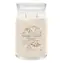 Yankee Candle Signature Warm Cashmere velká sklenice 567g / doba hoření až: 90h